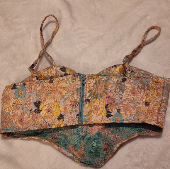 Like-New SHEIN Bustier Top Sz Medium - Picture 5 of 12